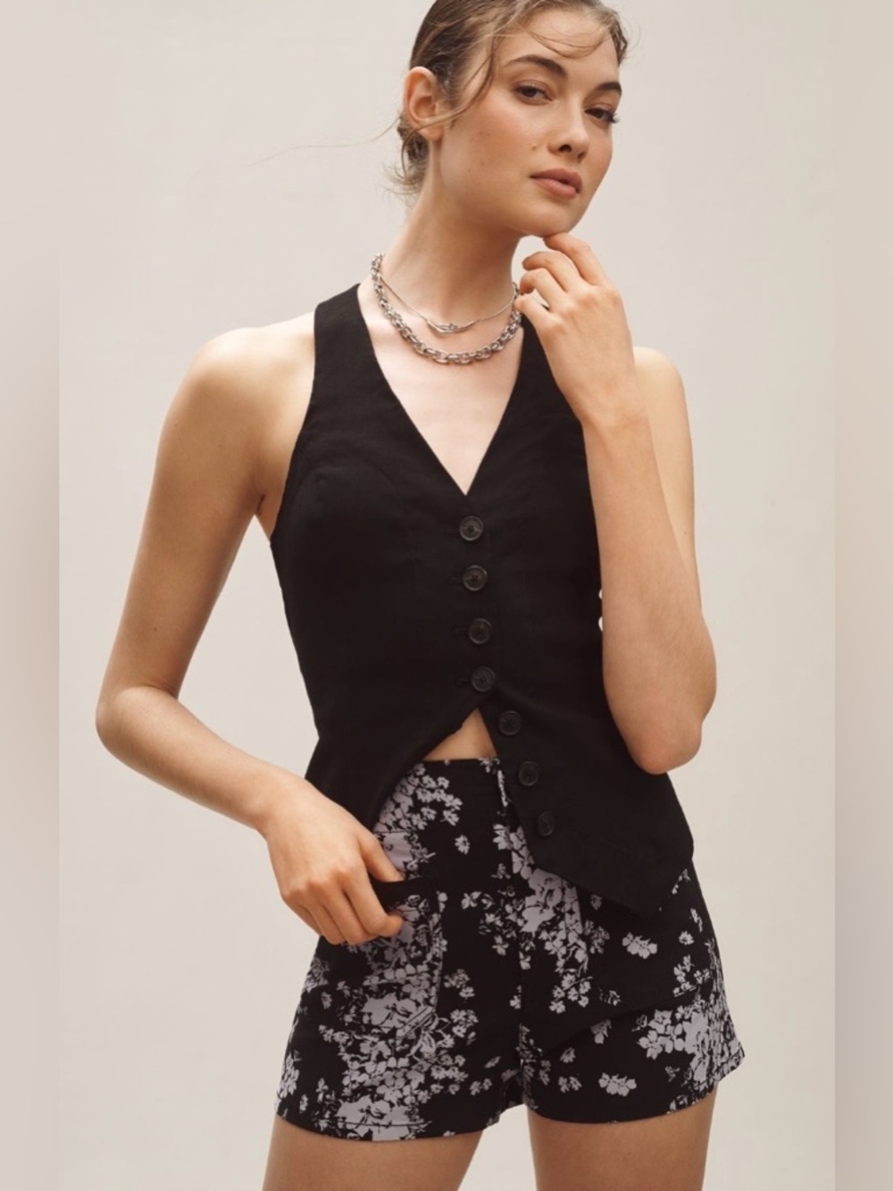 Anthropologie The Colette Magic Fabric Shorts Size 27 NWOT